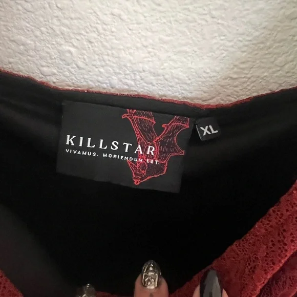 Killstar Emilia’s Wrath dress — red - Picture 7 of 7
